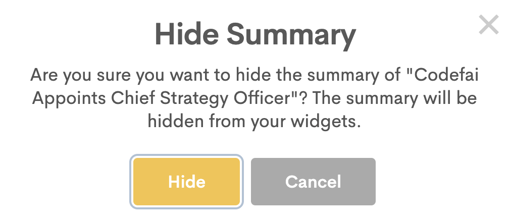 Share Link Hide Summary Share Link Hide Summary