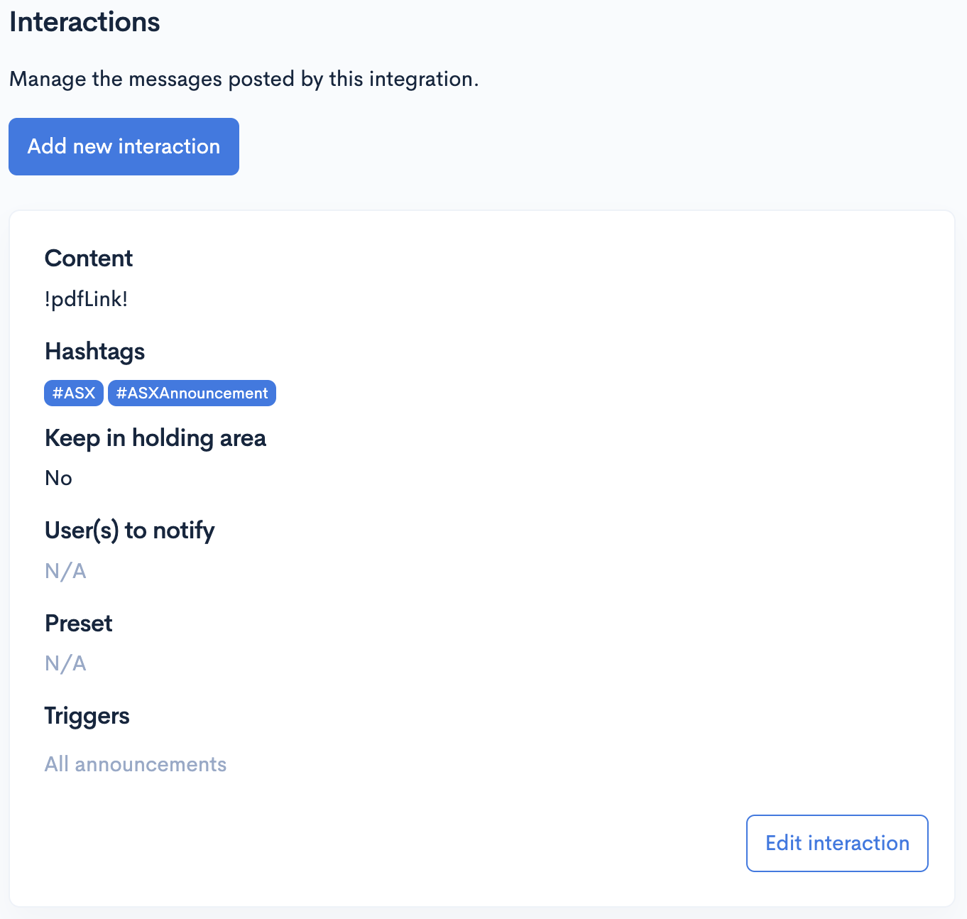 Share Link New X Interaction